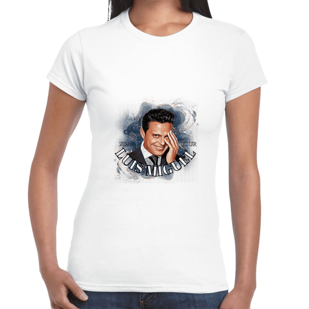 Playera Luis Miguel Tour 2023 Algodón Premium #860 Imagen secundaria del producto
