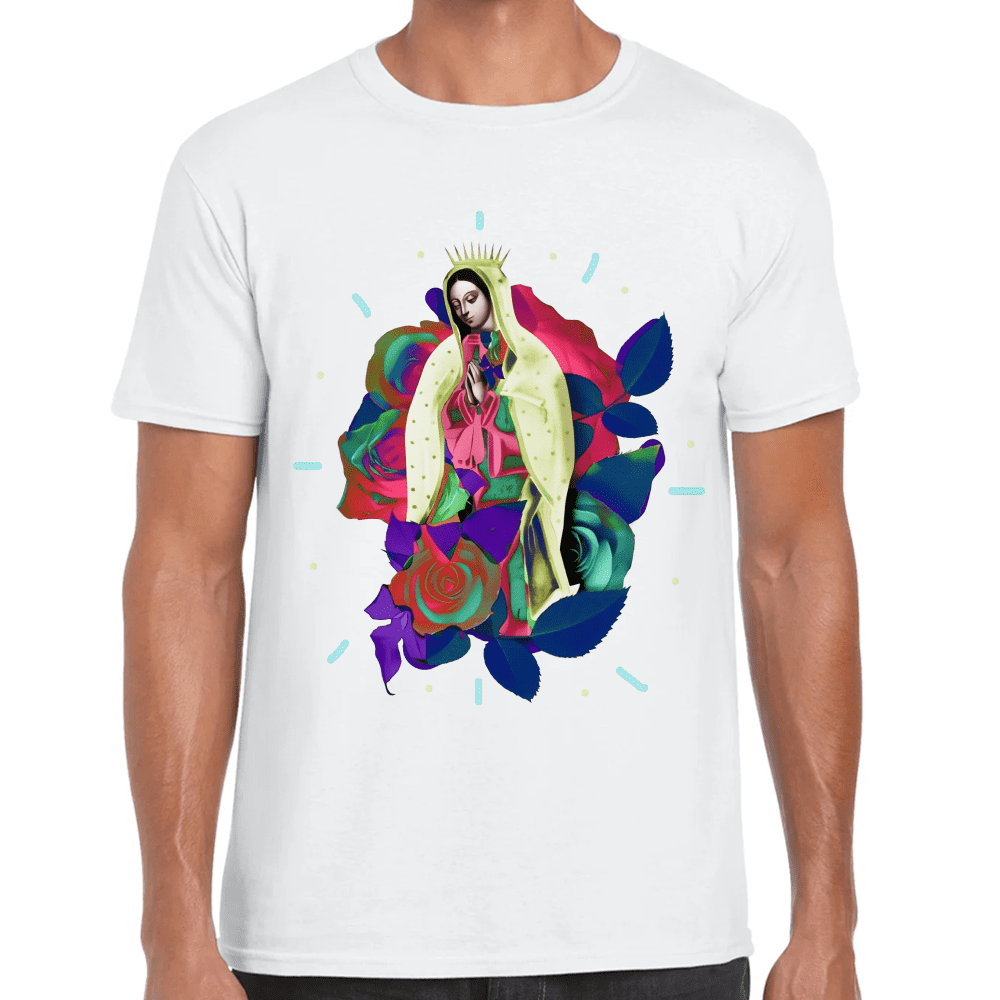 Playera La Virgen De Guadalupe Religión Algodón Premium #867