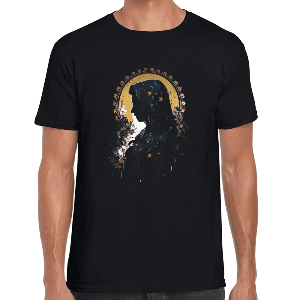 Playera La Virgen Religión Algodón Premium #868