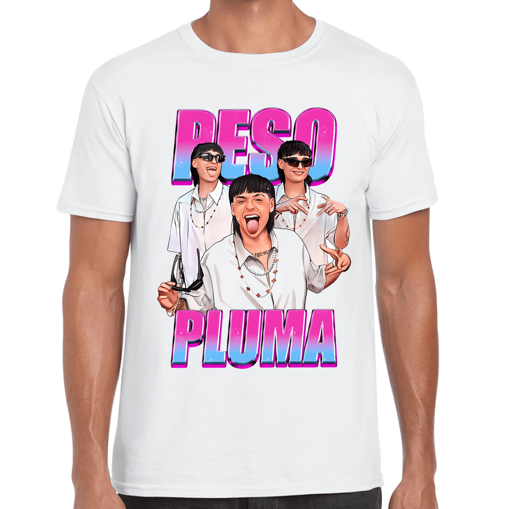 Playera Peso Pluma Regional Mexicano Algodón Premium #890 Imagen principal del producto