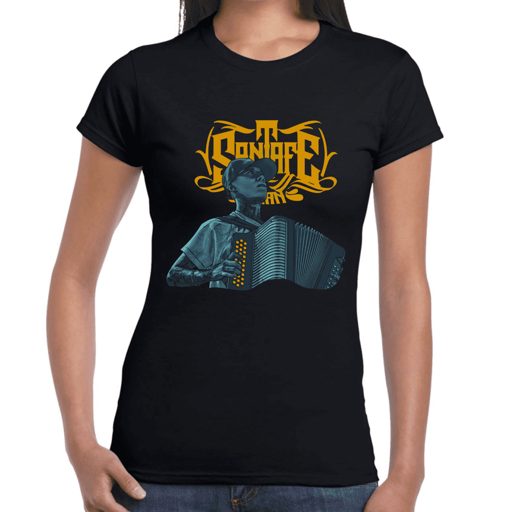 Playera Santa Fe Klan Regional Mexicano Algodón Premium #895