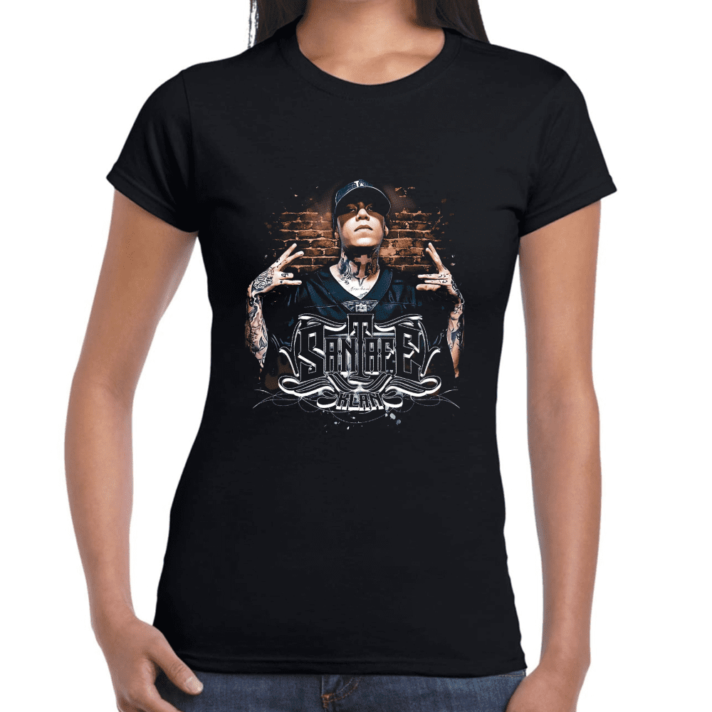 Playera Santa Fe Klan Regional Mexicano Algodón Premium #901