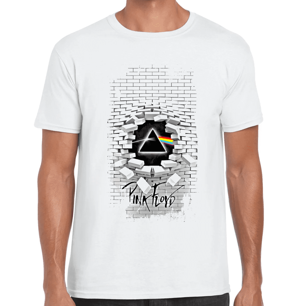 Playera The Dark Side of the Moon Pink Floyd Algodón Premium #903