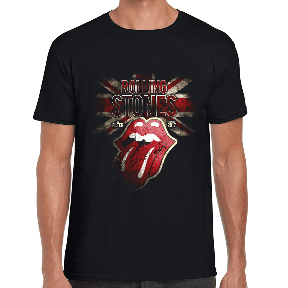 Playera The Rolling Stones Algodón Premium #910