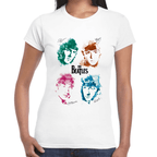 Playera The Beatles Algodón Premium #912
