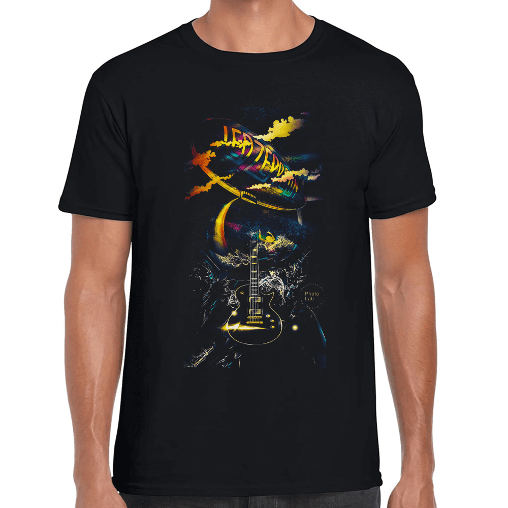 Playera Led Zeppelin Algodón Premium #916