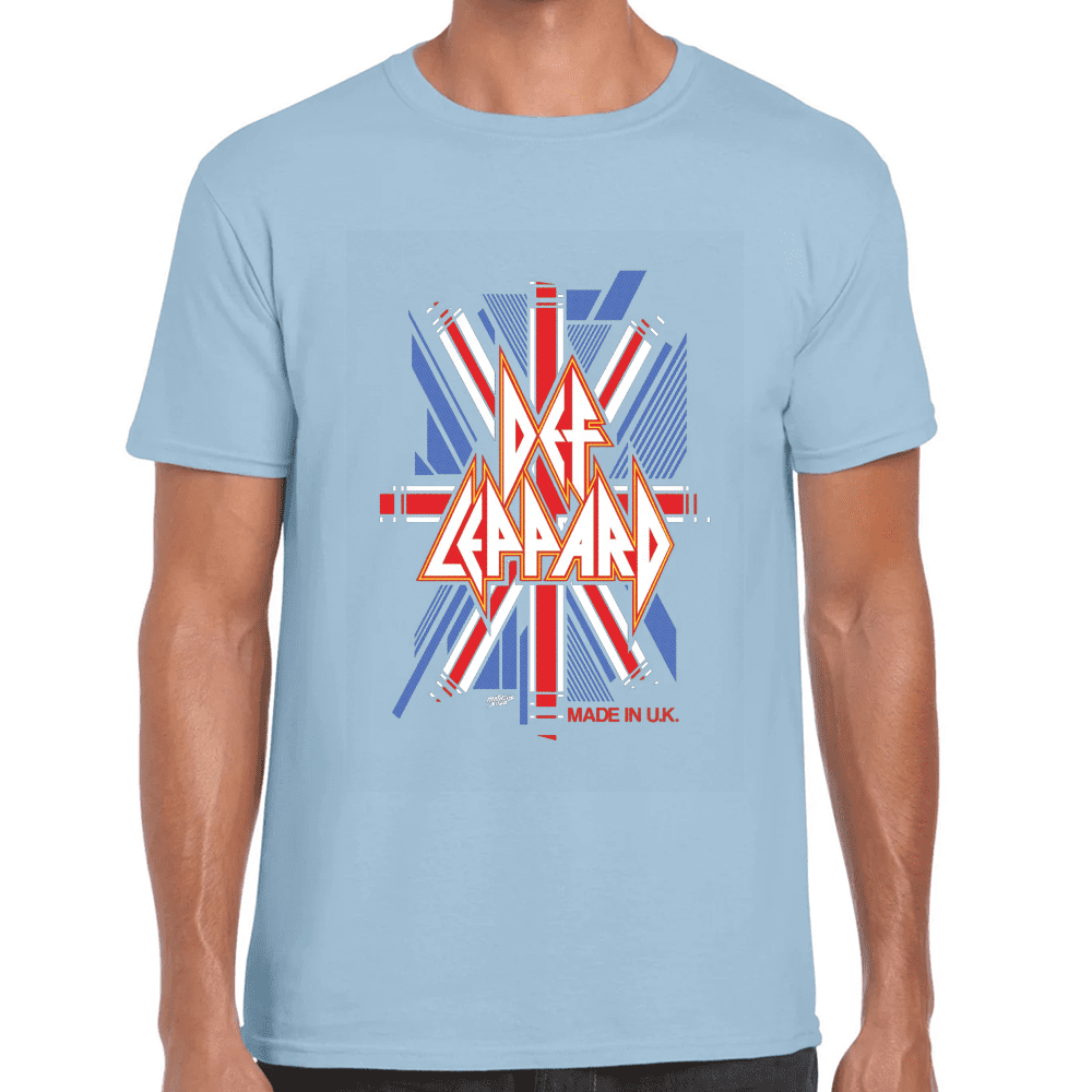 Playera Def Leppard Algodón Premium #918