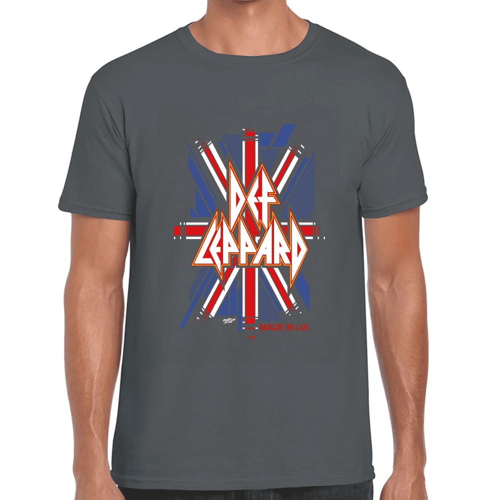 Playera Def Leppard Algodón Premium #918