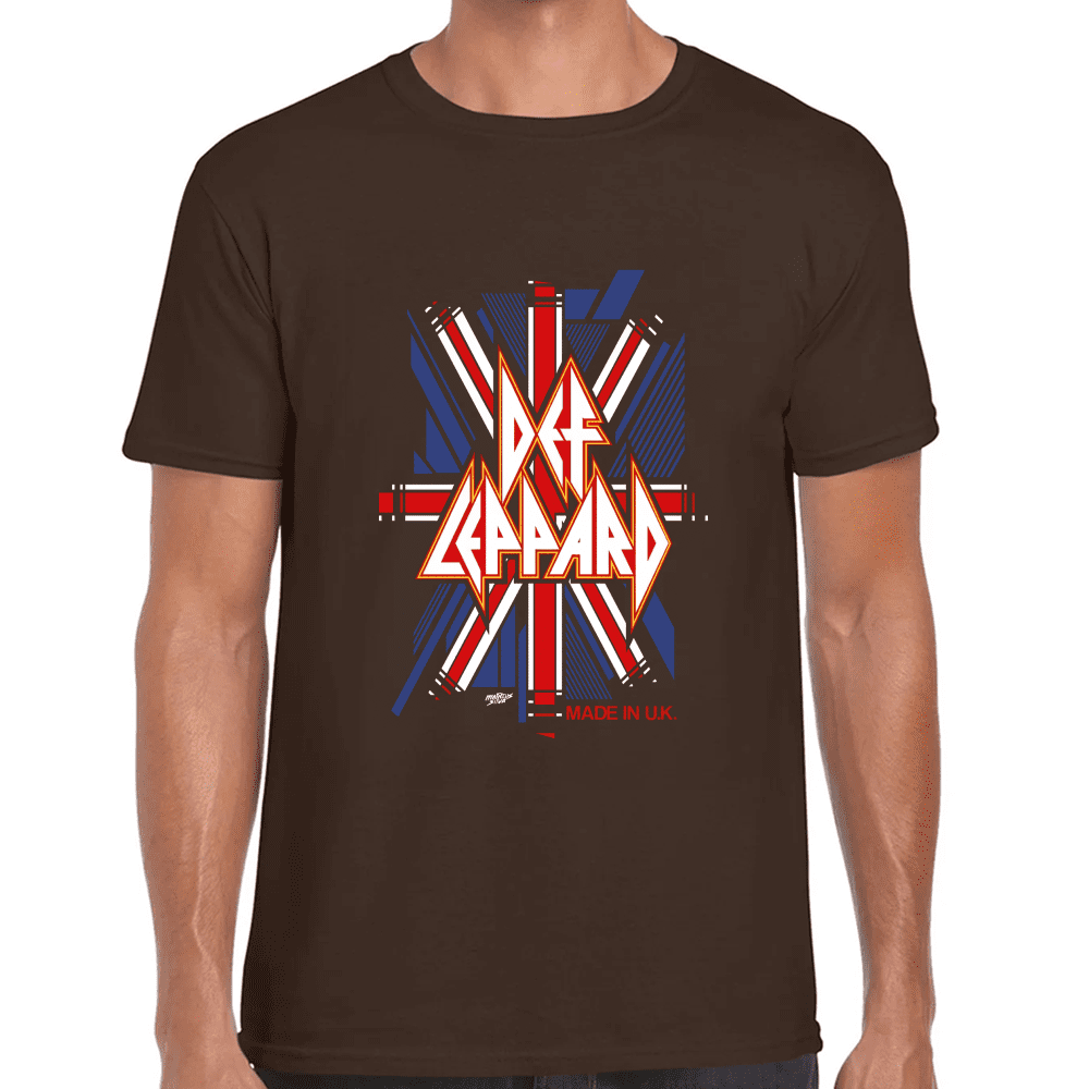 Playera Def Leppard Algodón Premium #918