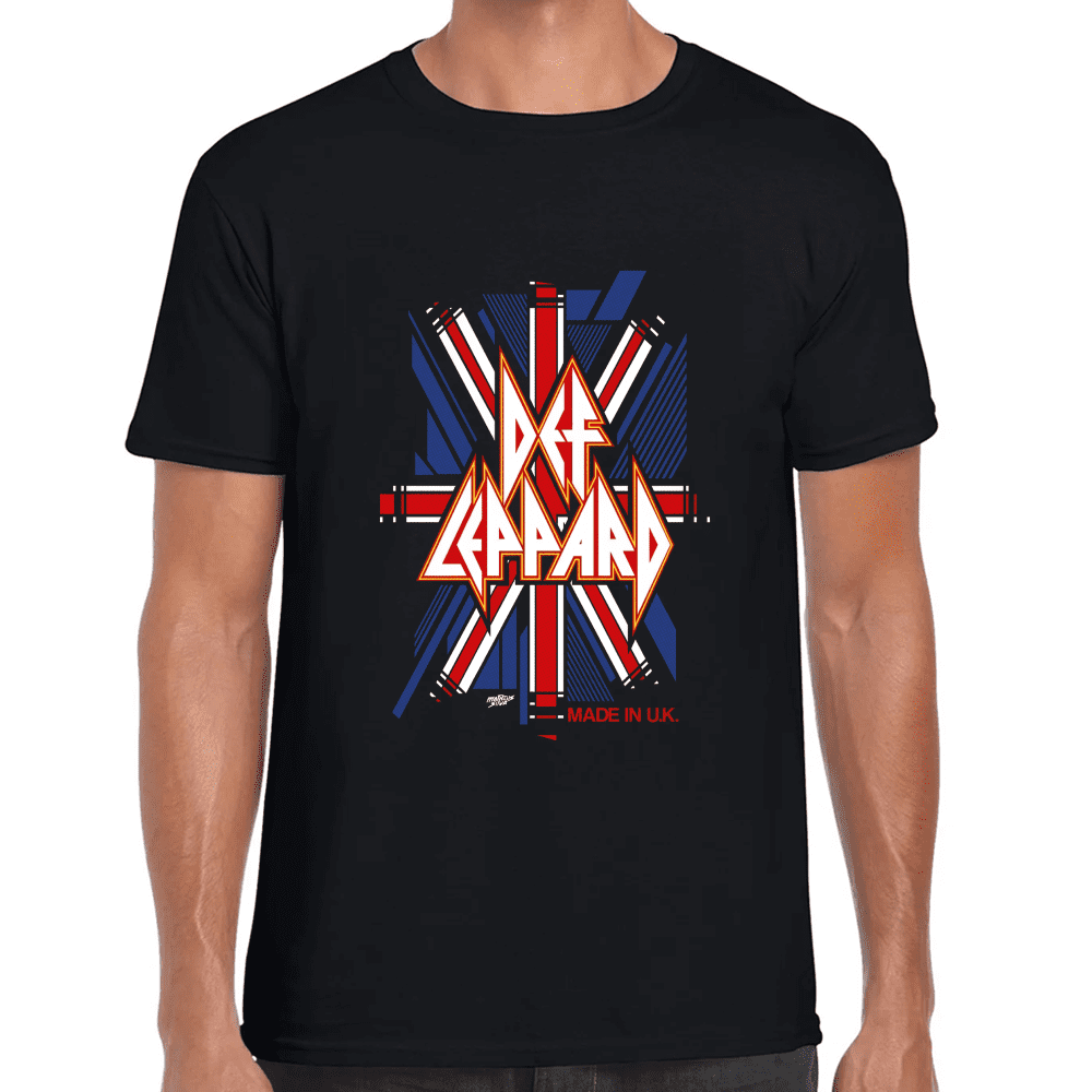 Playera Def Leppard Algodón Premium #918