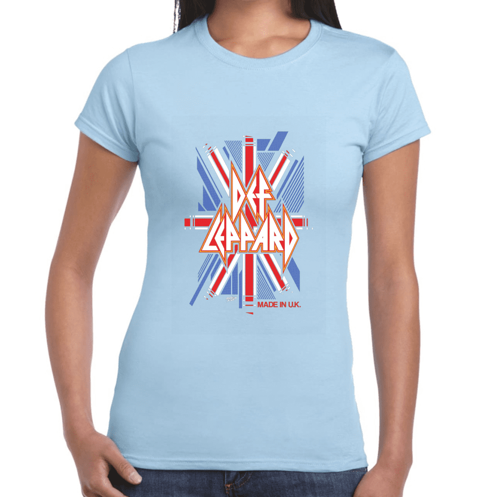 Playera Def Leppard Algodón Premium #918