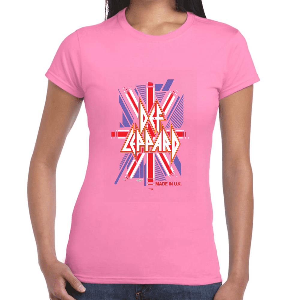 Playera Def Leppard Algodón Premium #918
