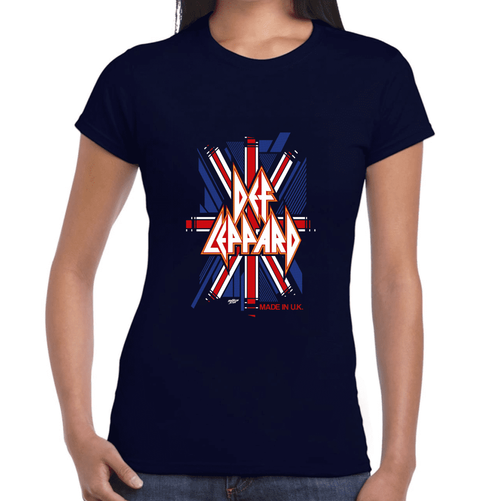 Playera Def Leppard Algodón Premium #918