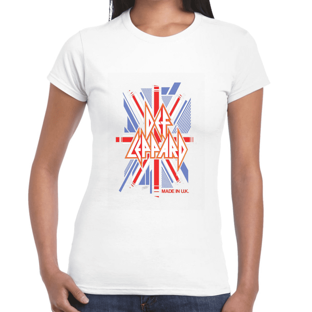 Playera Def Leppard Algodón Premium #918