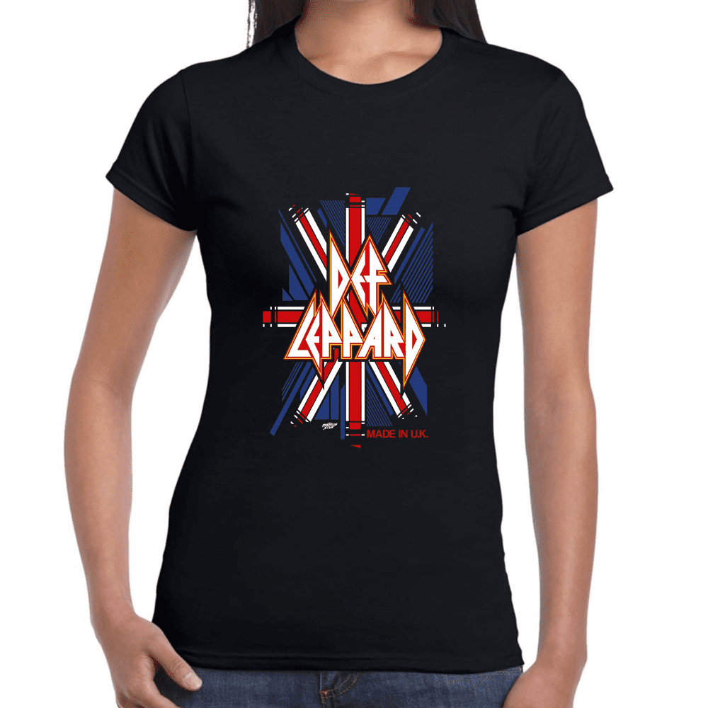 Playera Def Leppard Algodón Premium #918
