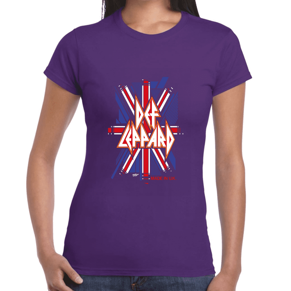 Playera Def Leppard Algodón Premium #918