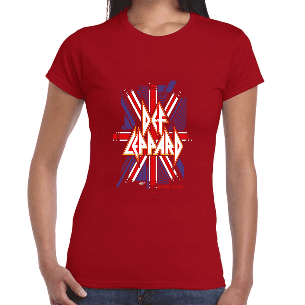Playera Def Leppard Algodón Premium #918