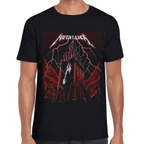 Playera Metallica Algodón Premium #921