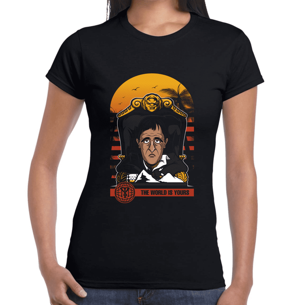 Playera Scarface Tony Montana Algodón Premium #922 Imagen secundaria del producto
