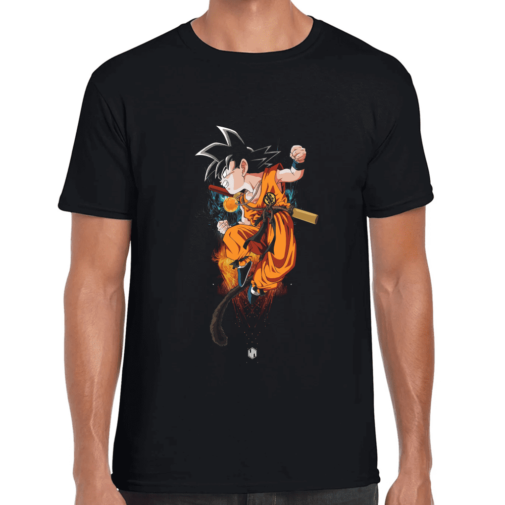 Playera Dragon Ball Z Goku Algodón Premium #923
