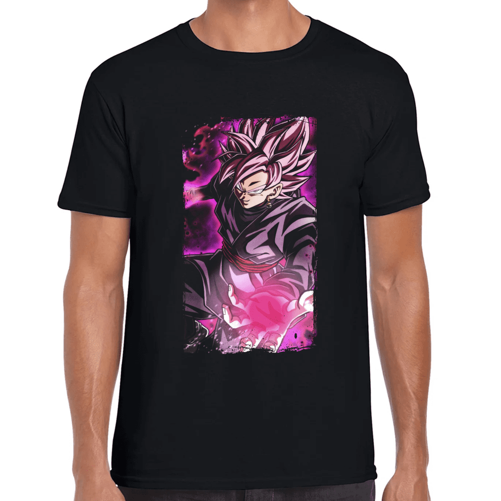 Playera Dragon Ball Z Goku Black Algodón Premium #925