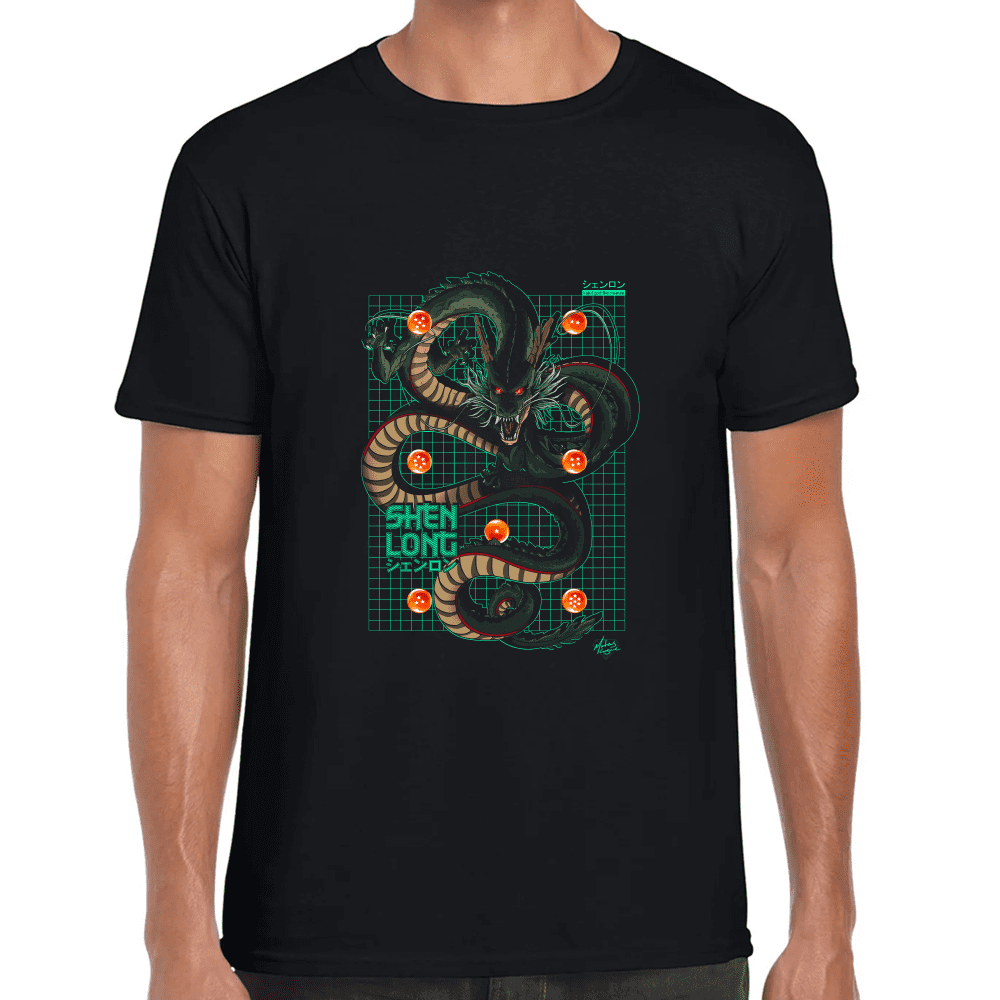 Playera Shenro Dragon Ball Algodón Premium #926