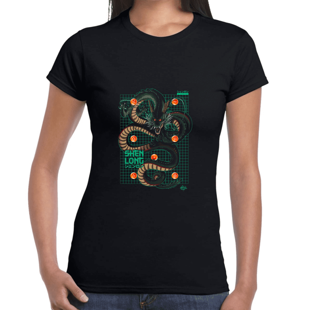 Playera Shenro Dragon Ball Algodón Premium #926
