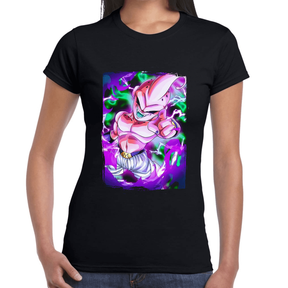Playera Majin Boo Dragon Ball Algodón Premium #929
