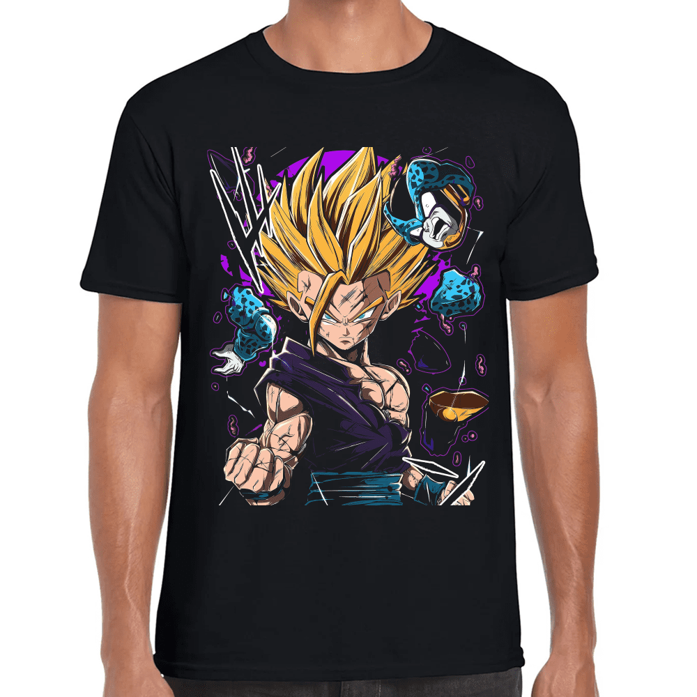 Playera Trunks Super Saiyan Dragon Ball Algodón Premium #932 Imagen principal del producto