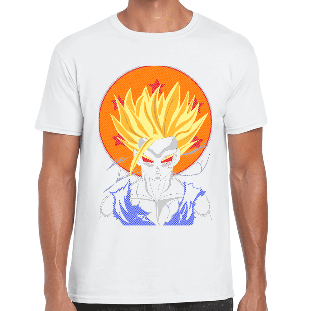 Playera Gohan Super Saiyan Dragon Ball Algodón Premium #936 Imagen principal del producto