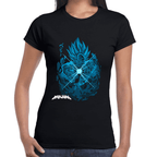 Playera Goku Super Saiyan Goku Blue Dragon Ball Algodón Premium #939