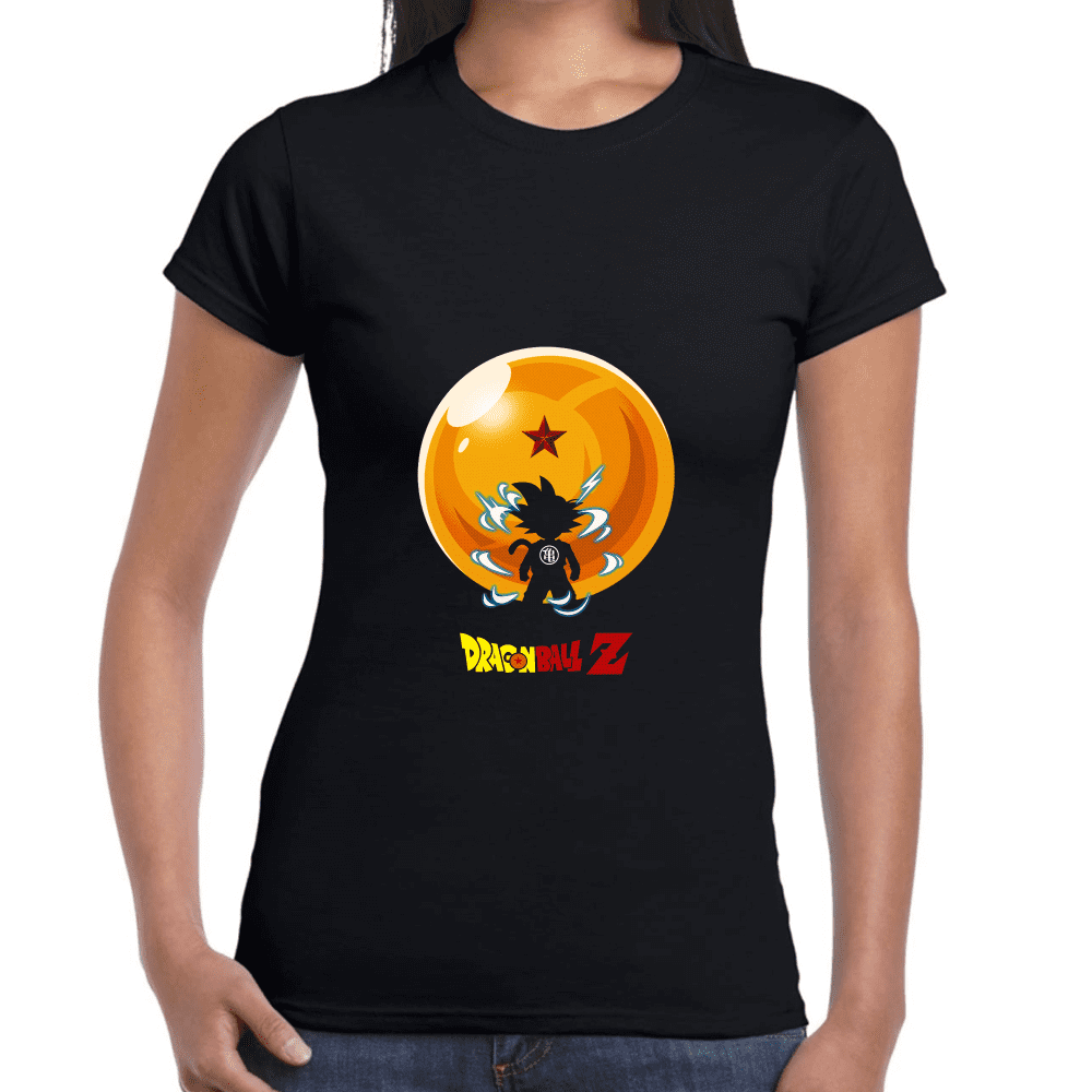 Playera Goku Niño Dragon Ball Algodón Premium #940
