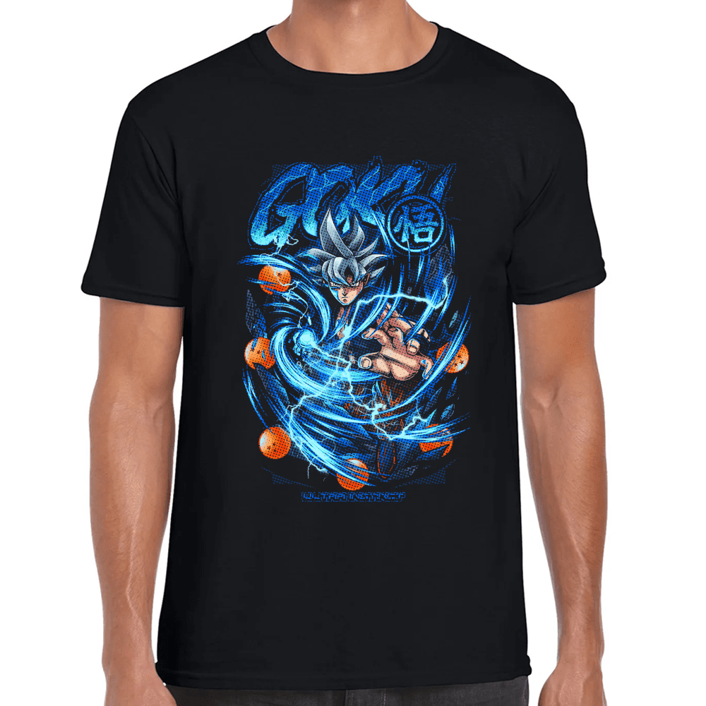 Playera Dragon Ball Z Goku Ultra Instinto Algodón Premium #943 Imagen principal del producto