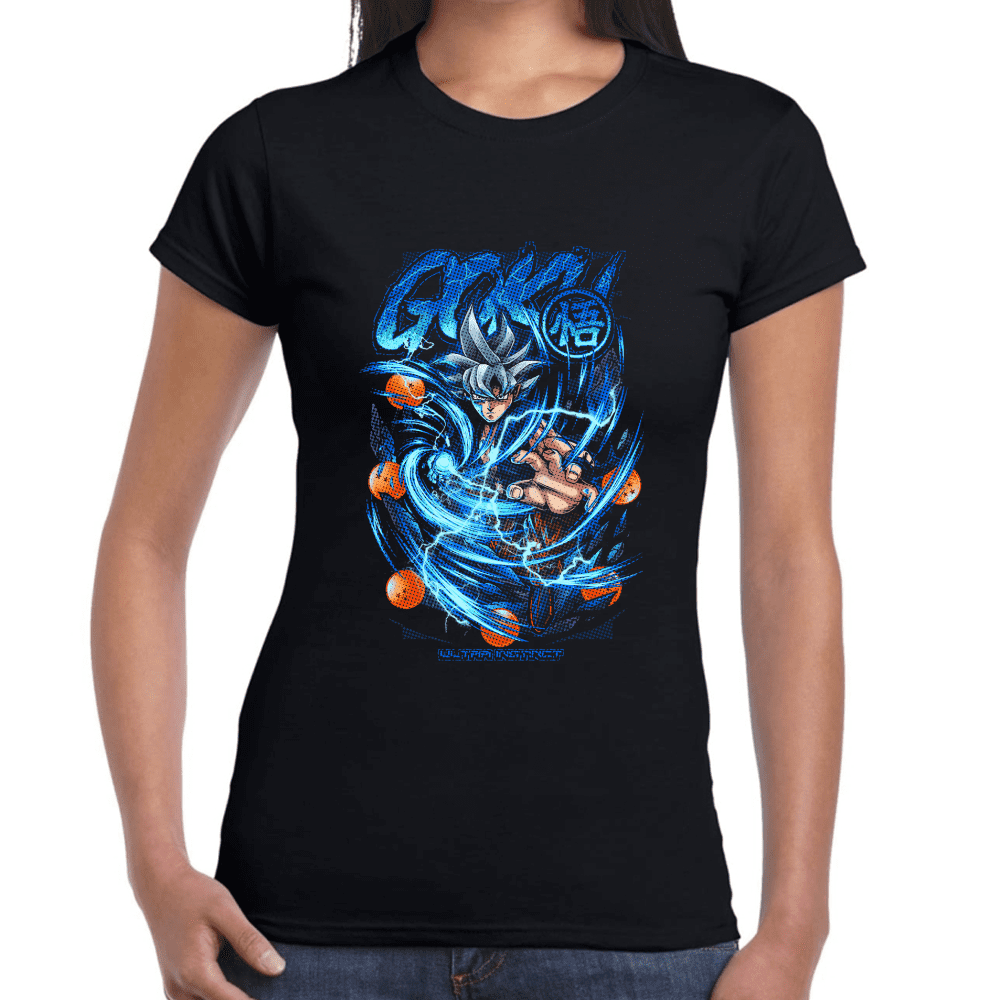 Playera Dragon Ball Z Goku Ultra Instinto Algodón Premium #943