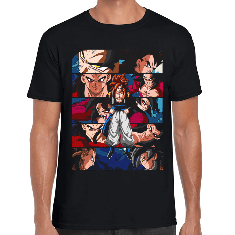 Playera Vegeta Dragon Ball Algodón Premium #947