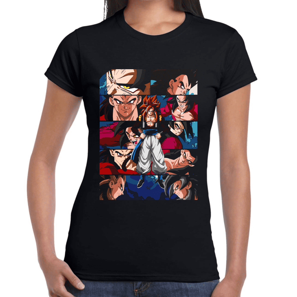 Playera Vegeta Dragon Ball Algodón Premium #947