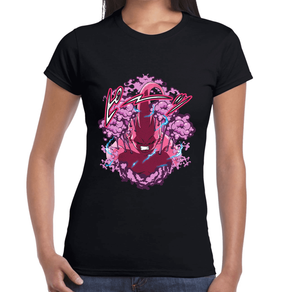 Playera Majin Boo Malo Dragon Ball Algodón Premium #951