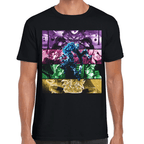 Playera Goku y Vegeta Dragon Ball Algodón Premium #955