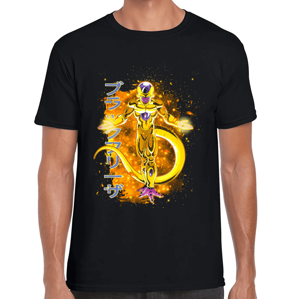 Playera Freezer Gold Dragon Ball Algodón Premium #956