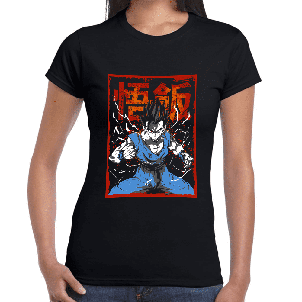Playera Hero Gohan Dragon Ball Algodón Premium #957 Imagen secundaria del producto
