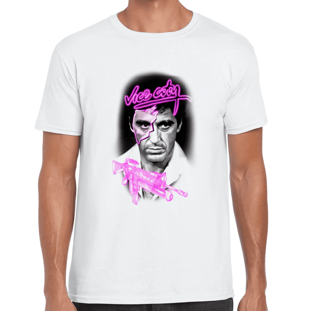 Playera Scarface Tony Montana Algodón Premium #958