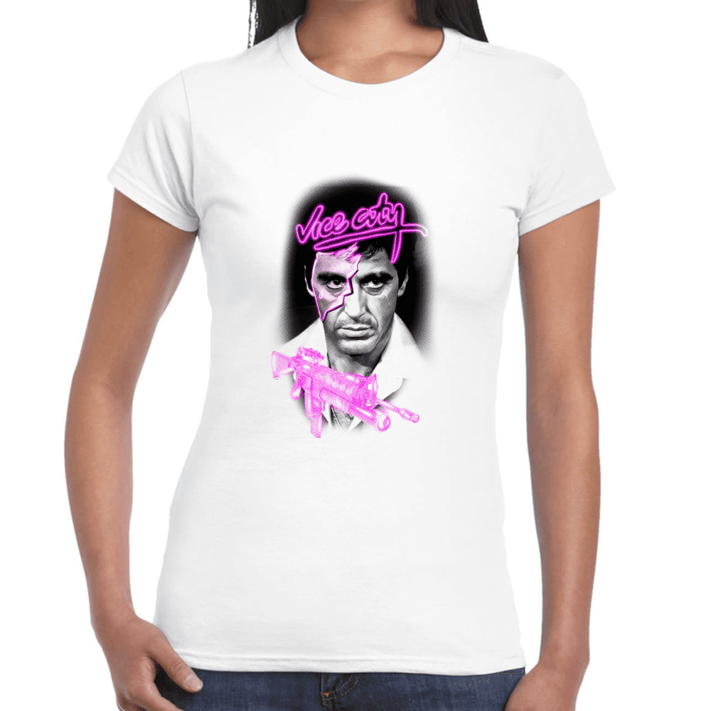 Playera Scarface Tony Montana Algodón Premium #958