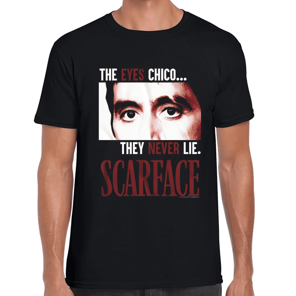 Playera Scarface Tony Montana Algodón Premium #960