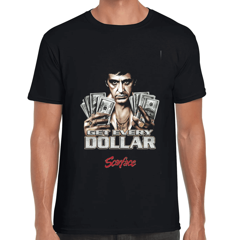 Playera Scarface Tony Montana Algodón Premium #963