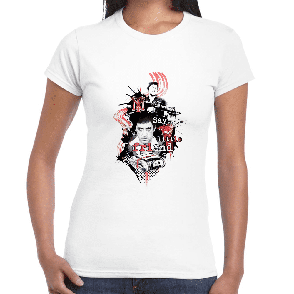 Playera Scarface Tony Montana Algodón Premium #965