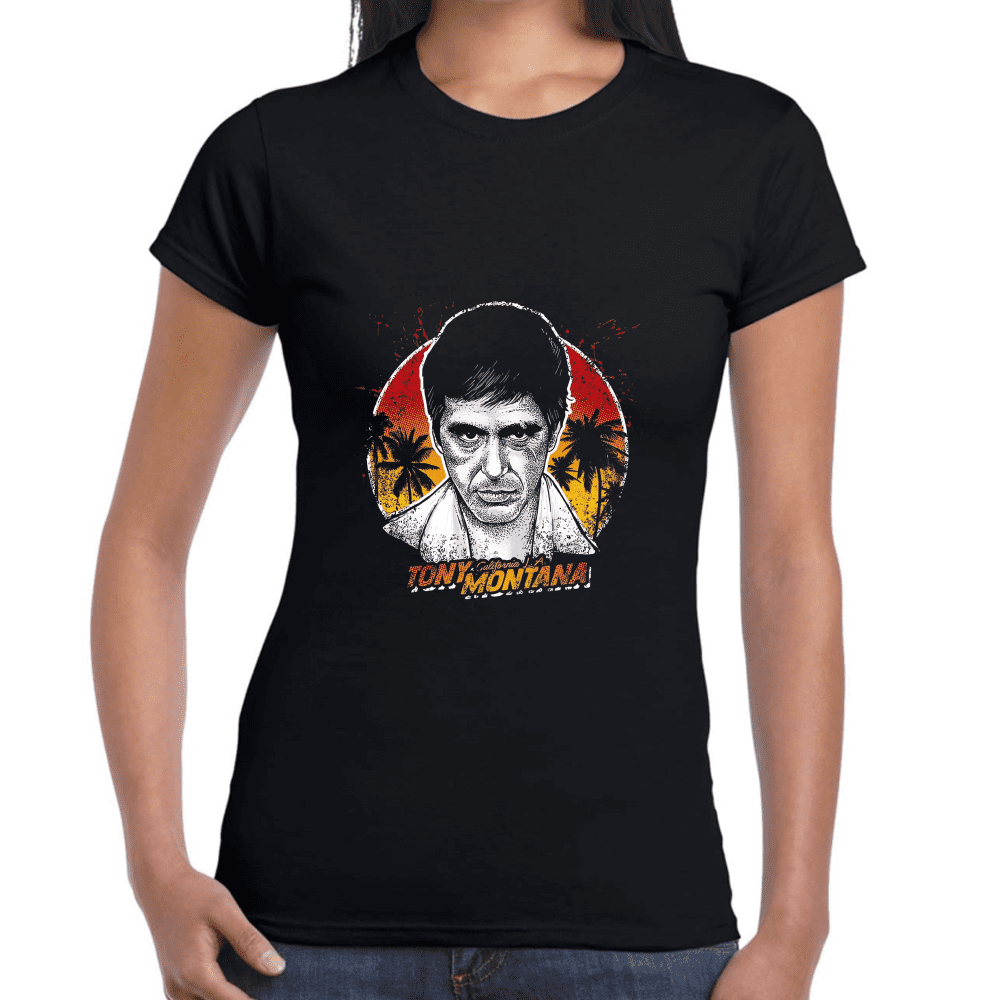 Playera Scarface Tony Montana Algodón Premium #966 Imagen secundaria del producto