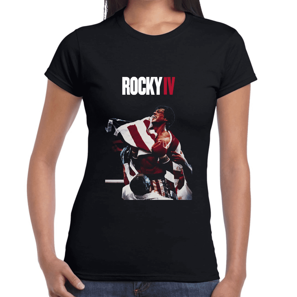 Playera Rocky IV Algodón Premium #968 Imagen secundaria del producto