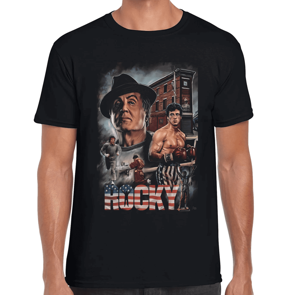 Playera Rocky Algodón Premium #969