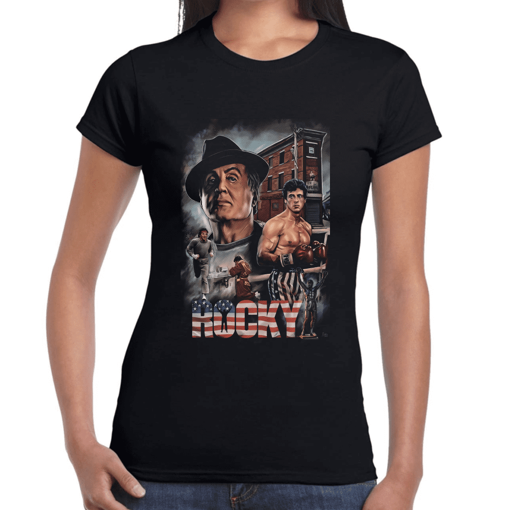 Playera Rocky Algodón Premium #969