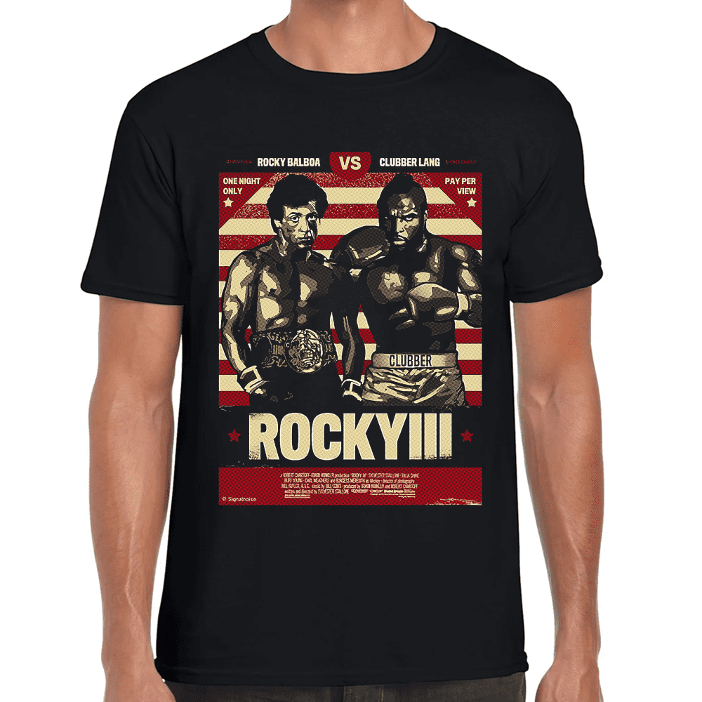 Playera Rocky III Algodón Premium #974